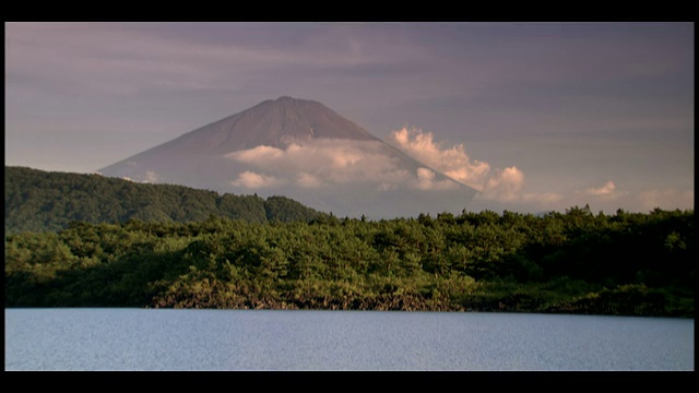 日本富士山视频素材