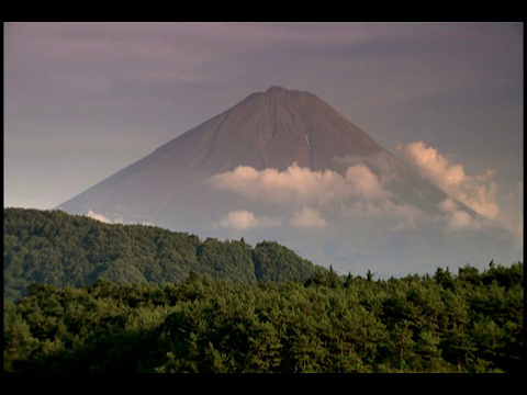 日本富士山视频素材