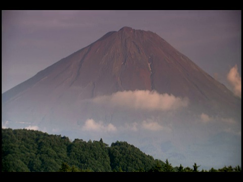 日本富士山视频素材