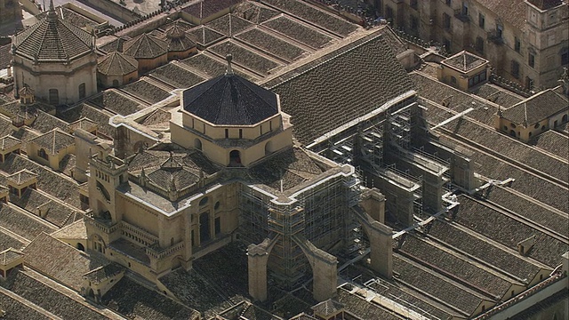 西班牙安达卢西亚科尔多瓦的Mezquita de Cordoba视频素材