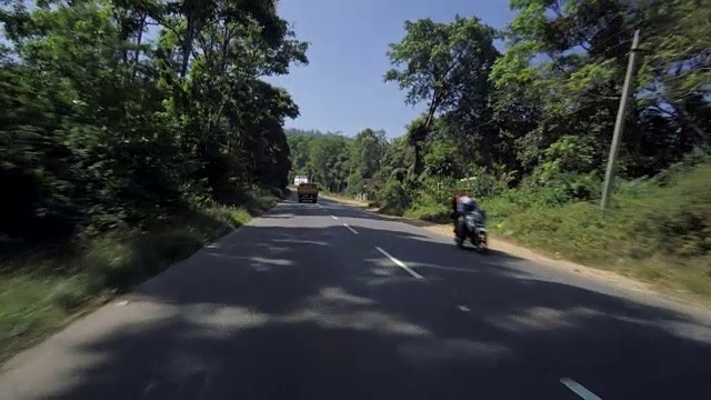 汽车高速公路驾驶视频素材