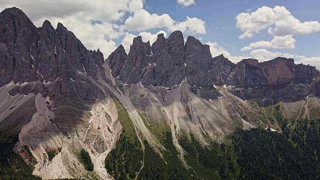 白云石阿尔卑斯山，意大利视频素材