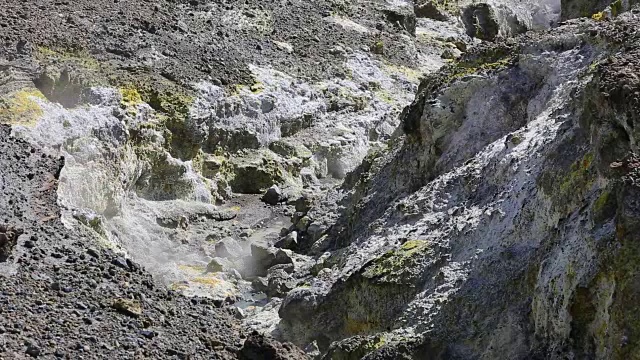 怀特岛火山视频素材