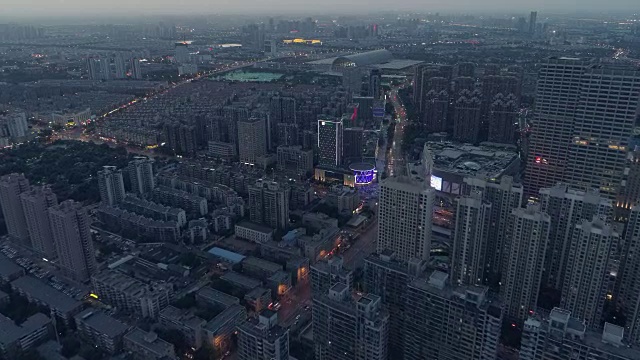 住宅建筑鸟瞰图视频素材