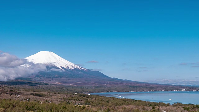 日本富士山视频素材