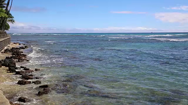 从海边漫步视频素材