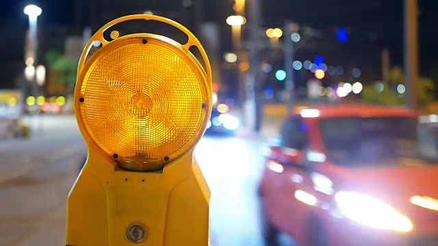 道路交通维修街道视频素材