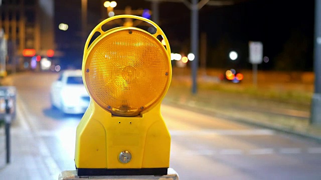 道路交通维修街道视频素材