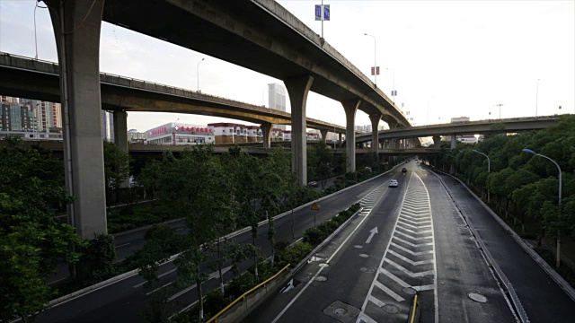 城市高架高速公路视频下载