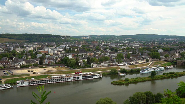 Skyline Trier，时间流逝视频素材