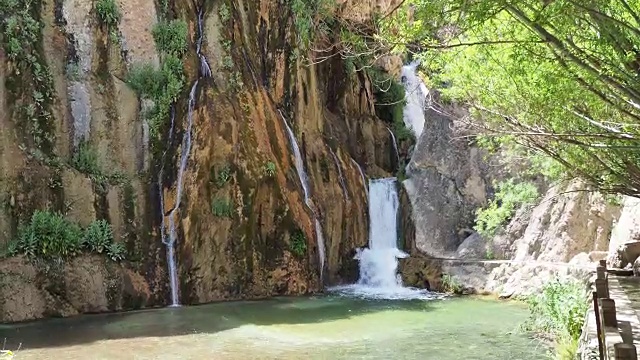 火鸡上的gunpinar瀑布，Malatya-Darende视频下载