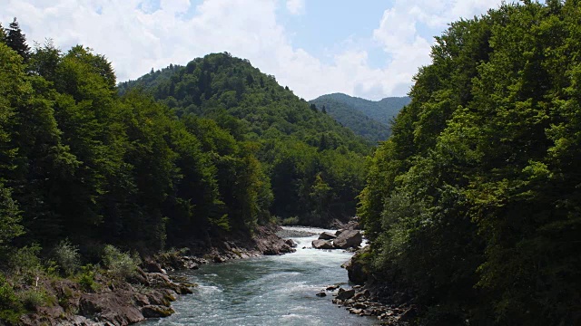 山河景观视频素材