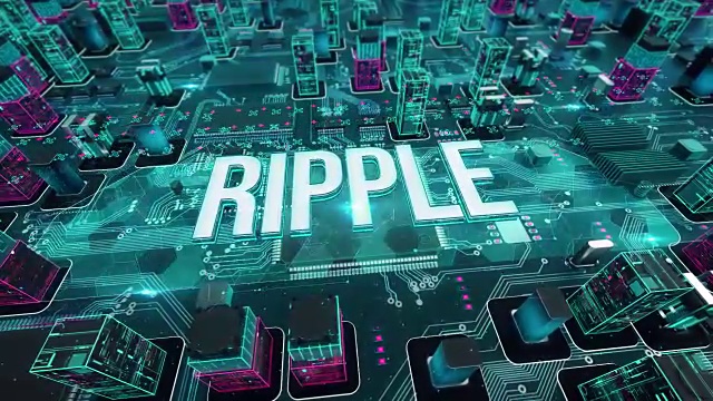 Ripple以数字技术为理念视频素材