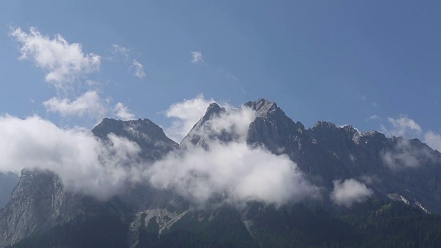 楚格峰山视频素材