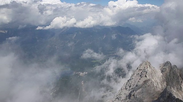 楚格峰山视频素材