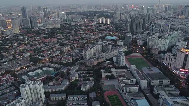 城市鸟瞰图视频素材