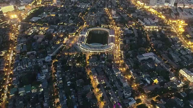 住宅建筑鸟瞰图视频素材