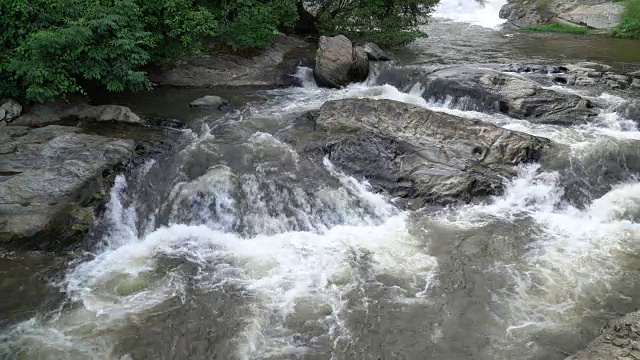 小溪流水视频素材