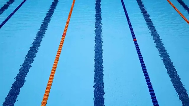 运动游泳池视频素材