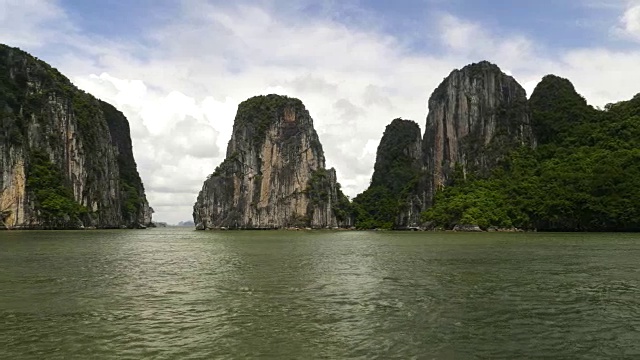 下龙湾五峰观景视频素材