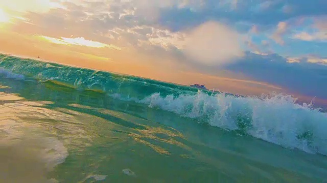 海上日出视频素材