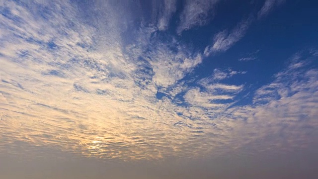 天空的时间流逝视频素材