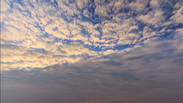 天空的时间流逝视频素材