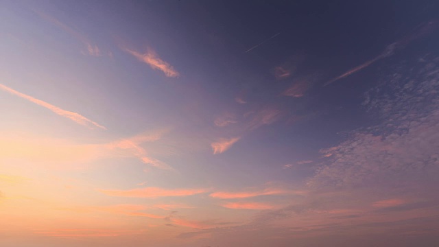 天空的时间流逝视频素材