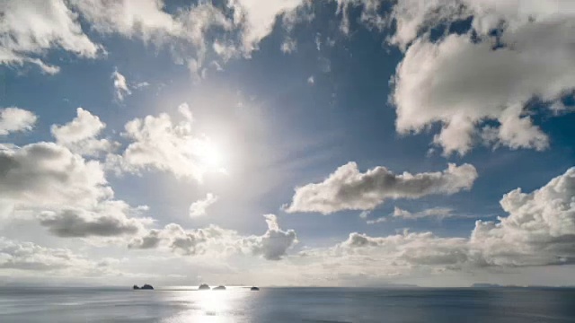 海上日落视频素材