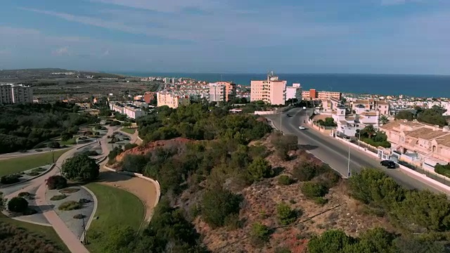 Torrevieja和公园视频素材