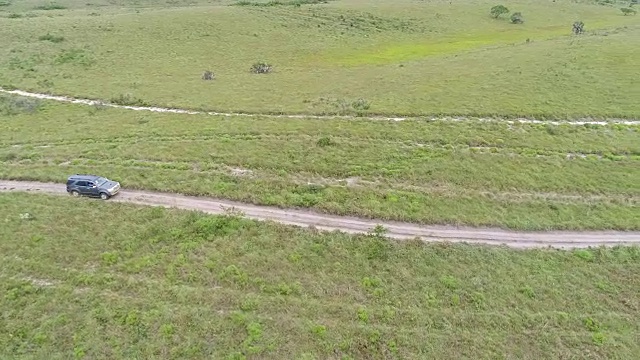 AERIAL Ponta do Ouro/莫桑比克视频素材