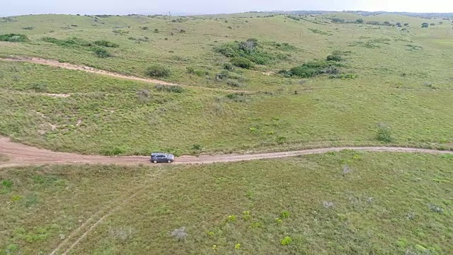 AERIAL Ponta do Ouro/莫桑比克视频素材