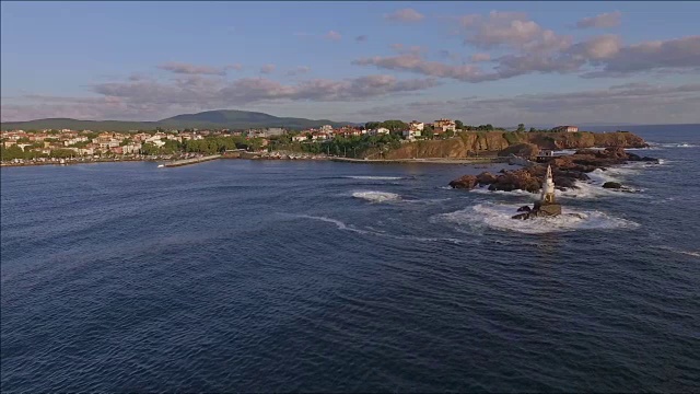 空中海景视频素材