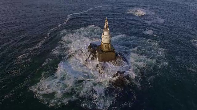 空中海景视频素材