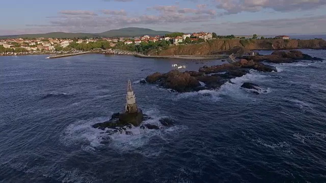 空中海景视频素材