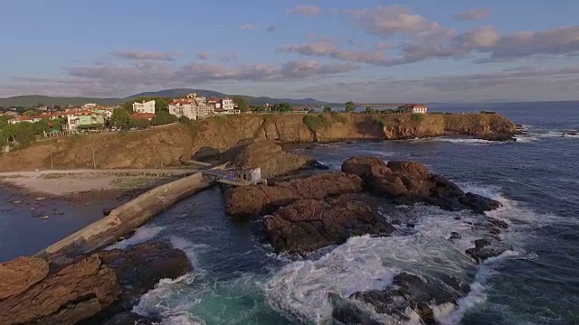 空中海景视频素材