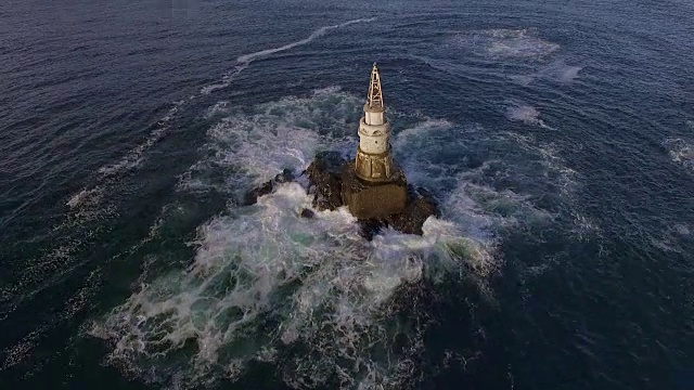 空中海景视频素材