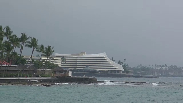 科纳海岸线视频素材