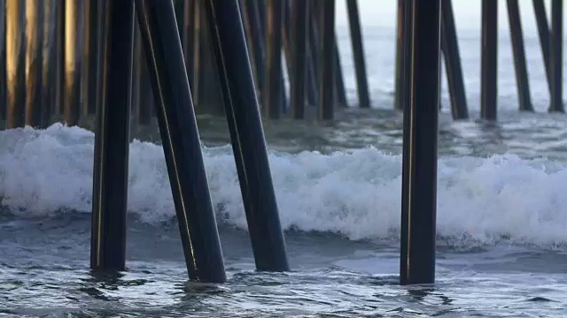 Pismo海滩码头视频素材