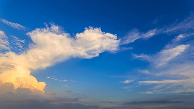 天空的时间流逝视频素材