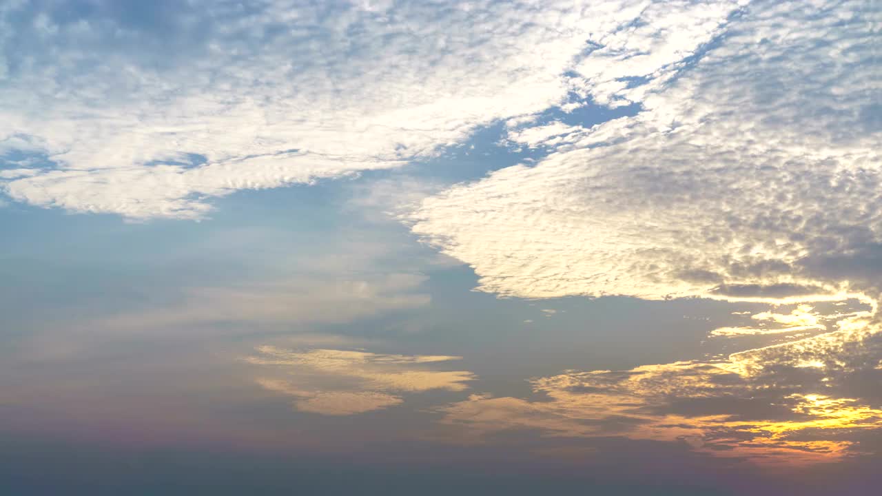 《天空的时间流逝》视频素材