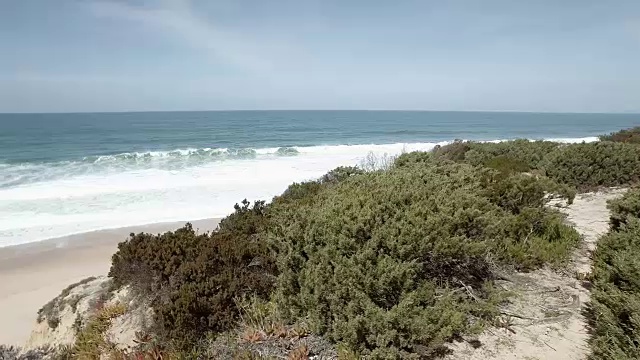 海滩和海岸线视频素材