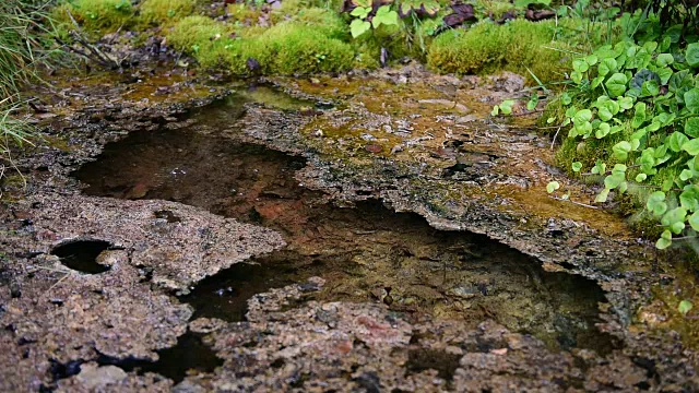 地下泉水视频素材