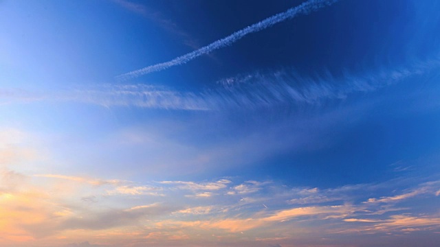 天空的时间流逝视频素材