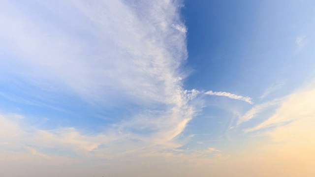 天空的时间流逝视频素材