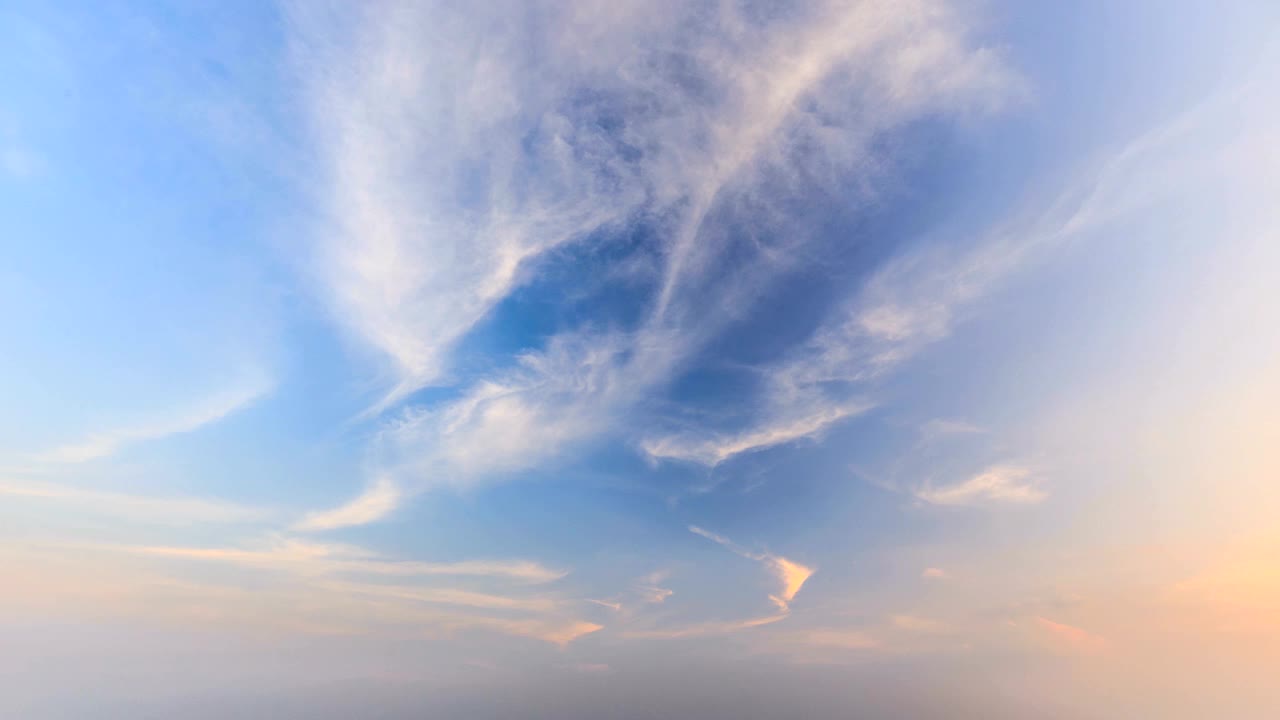 《天空的时间流逝》视频素材