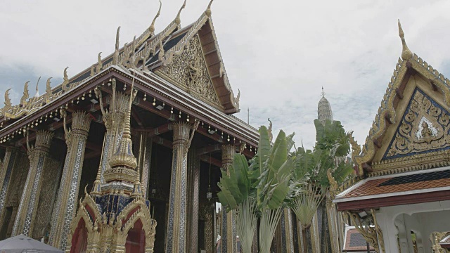 曼谷翡翠佛寺外景视频素材