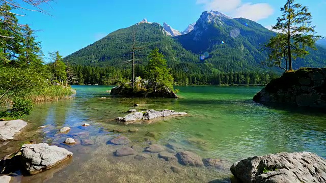 夏天的德国内陆湖视频素材