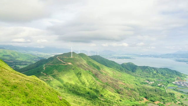 T/L WS景观时间变迁/惠州，中国视频素材