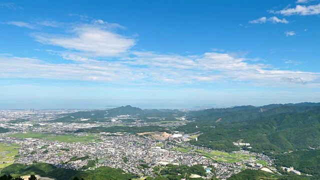 福冈市的时间流逝视频素材